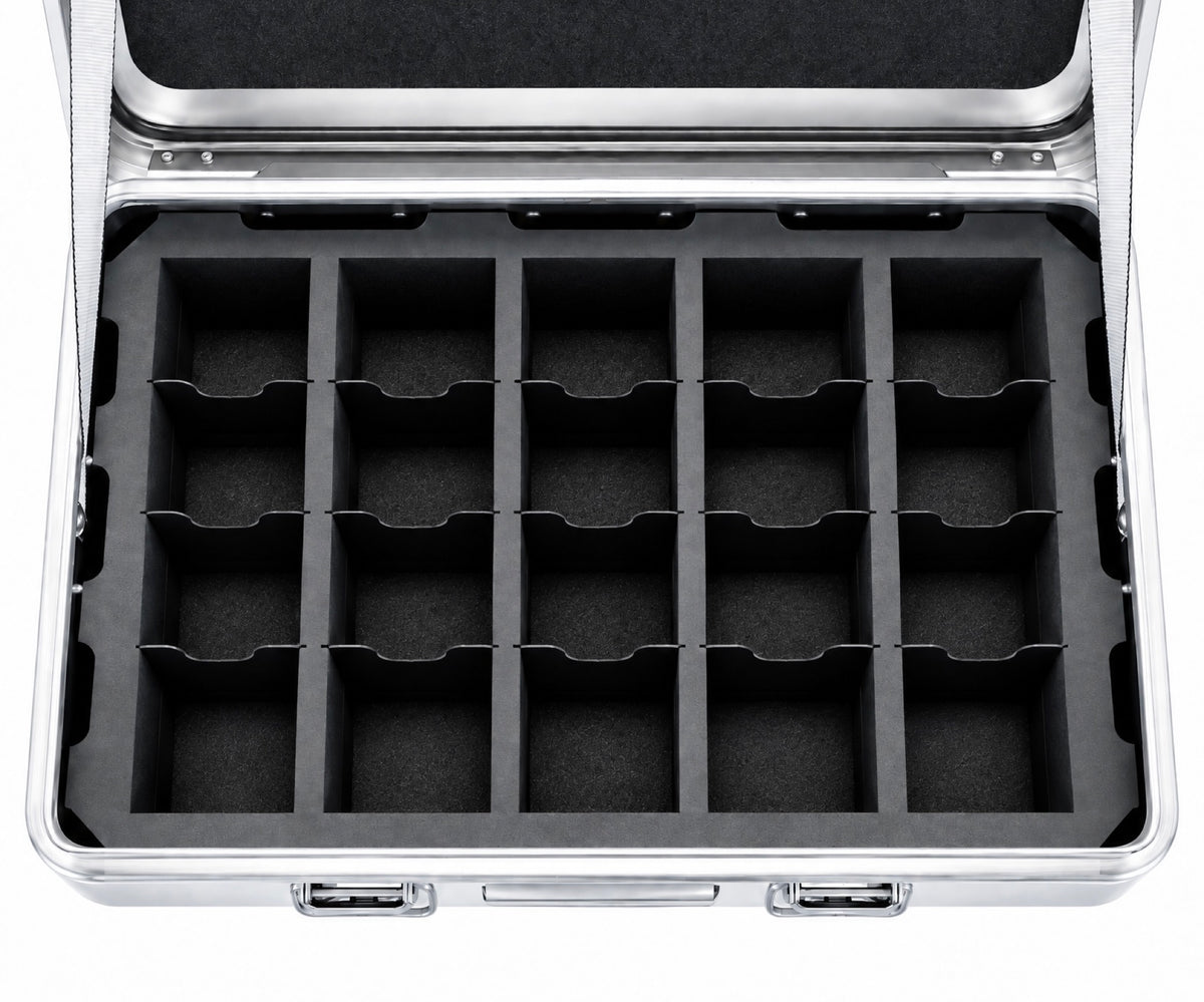 ZARGES CURATOR Open Edition, upper view open