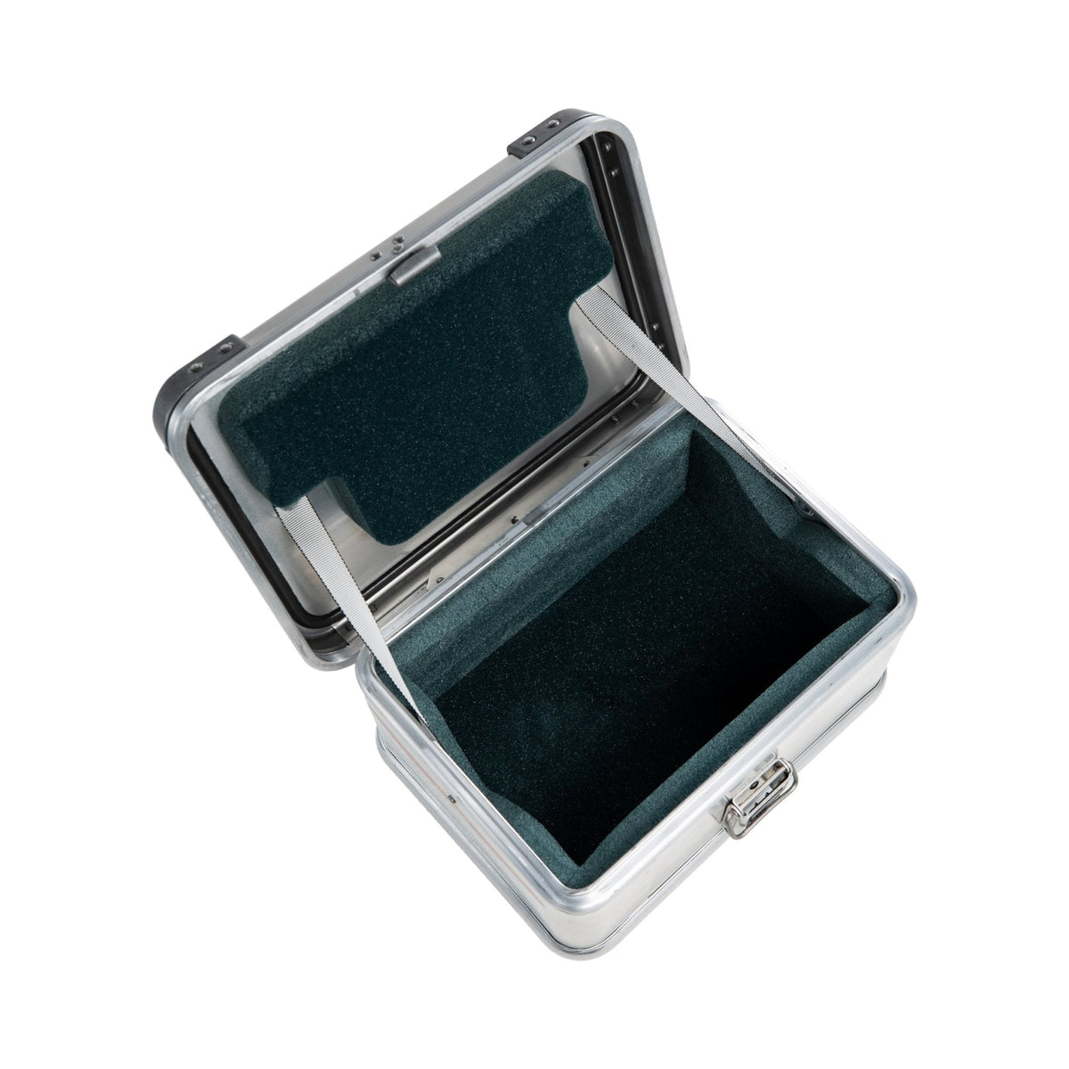 ZARGES F-Series Battery Case-6160835 open from above showing the foam-lined interior