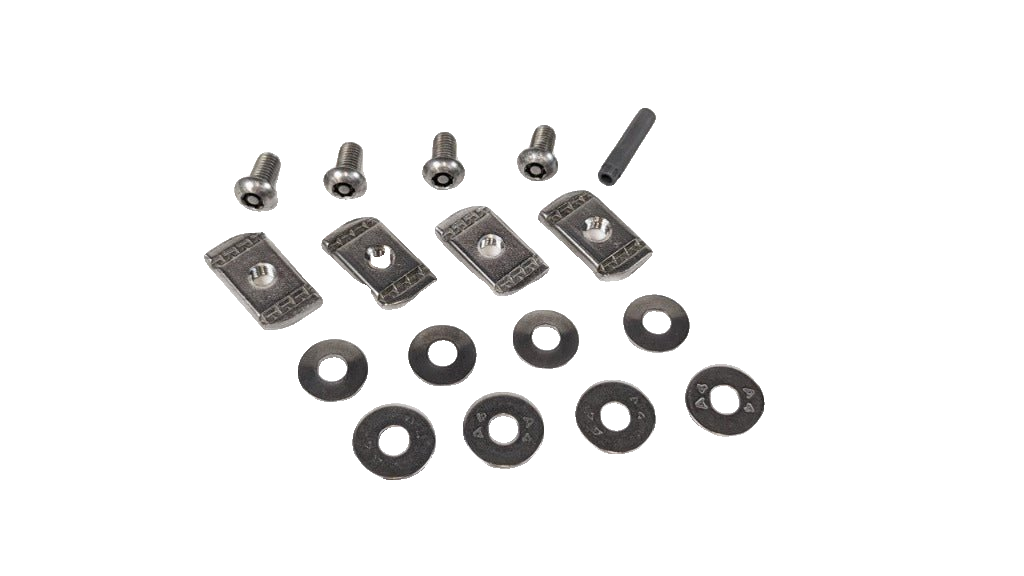 ZARGES tamper-resistant mounting hardware, Rhino Rack Pioneer Series