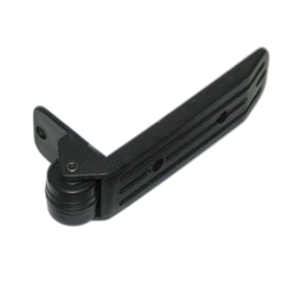 ZARGES Wheel Set, single black wheel bracket shown on its own
