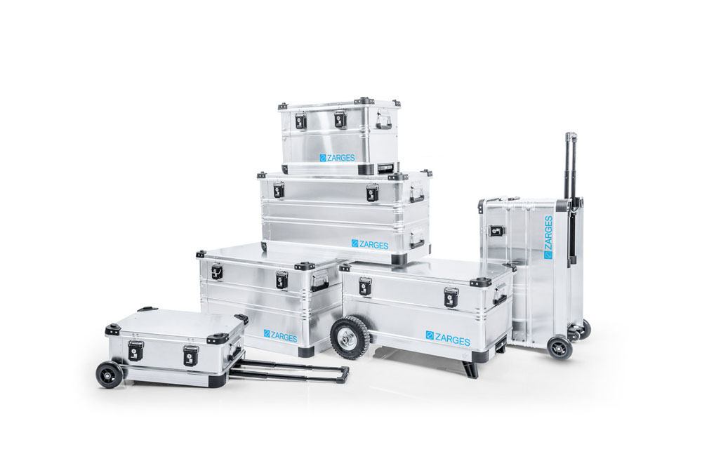Rolling Aluminum Cases - Zarges USA