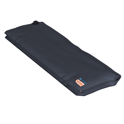 ZARGES KOR Double Panel, dark inflatable panel with valve, laid flat