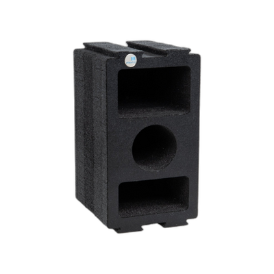 ZARGES Chameleon Module - Double Wide Camera standing on end, two rectangular bays and a round lens cutout