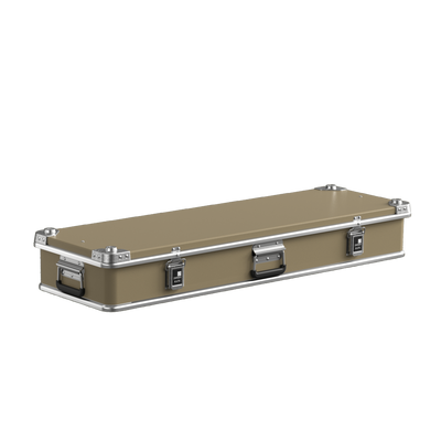 ZARGES Color Wrap for K470-40847 in Beige, closed long case with three latches and center handle