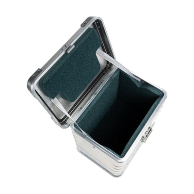 ZARGES F-Series Battery Case-6160677 open, view from above into the empty padded interior