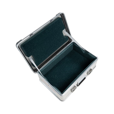 ZARGES F-Series Battery Case-6160810 open, seen from above showing the lined interior