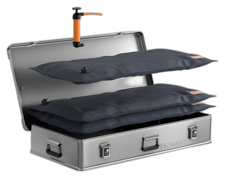 ZARGES K470-380031 aluminum case with KOR Technik VRS protection system