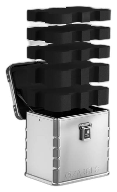 ZARGES K470-40677 aluminum case with foam fill