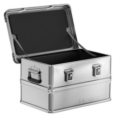 ZARGES K470-40678 aluminum case with factory-installed foam liner