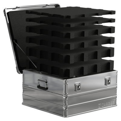 ZARGES K470-40842 aluminum case with foam fill