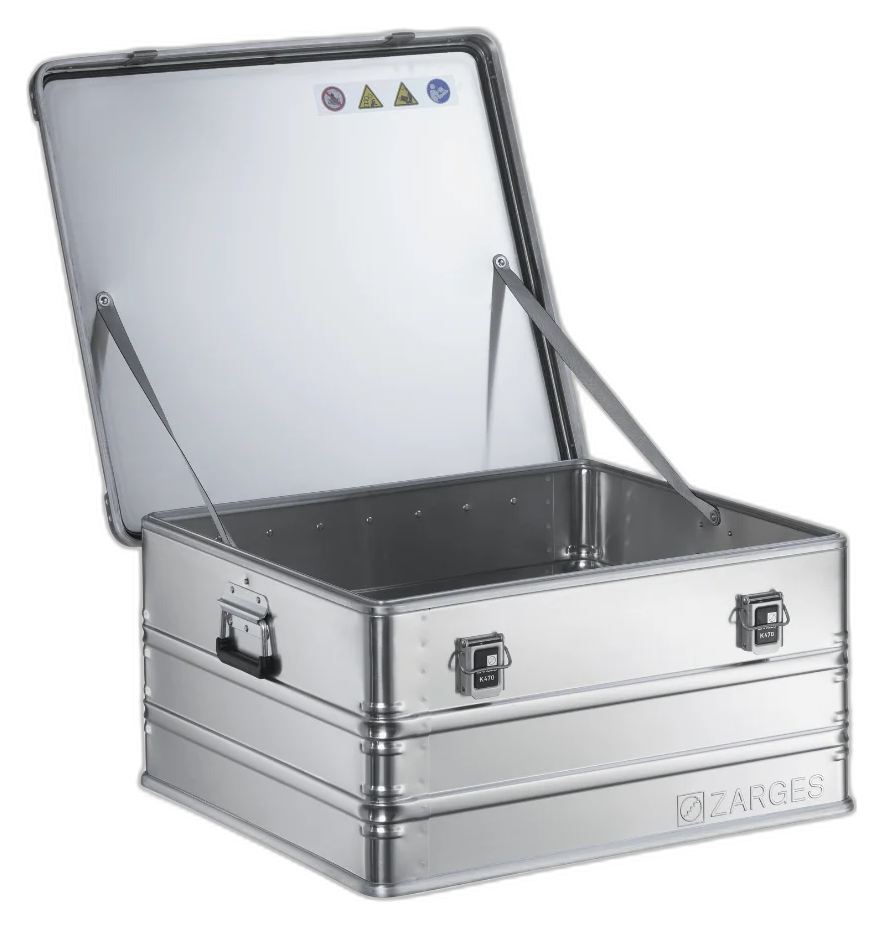 ZARGES K470-40842 aluminum case only, no liner