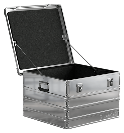 ZARGES K470-40843 aluminum case with factory-installed foam liner