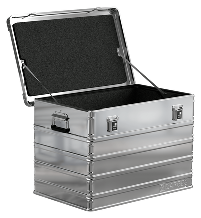 ZARGES K470-40844 aluminum case with factory-installed foam liner