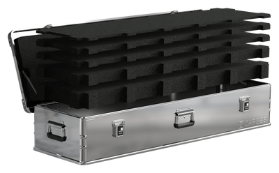 ZARGES K470-40848 aluminum case with foam fill