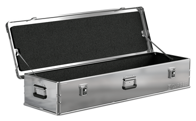 ZARGES K470-40848 aluminum case with factory-installed foam liner