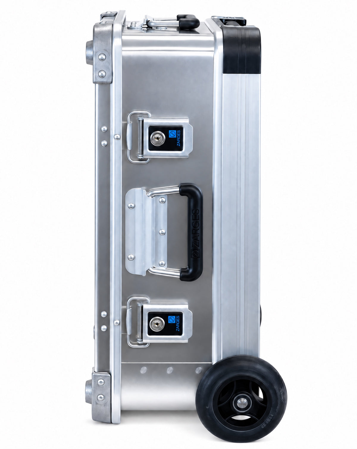ZARGES VOYAGER Open Edition, standing with 5 inch wheels