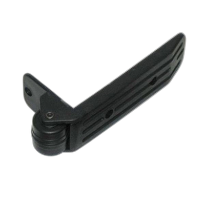 ZARGES Wheel Set, single black wheel bracket shown on its own